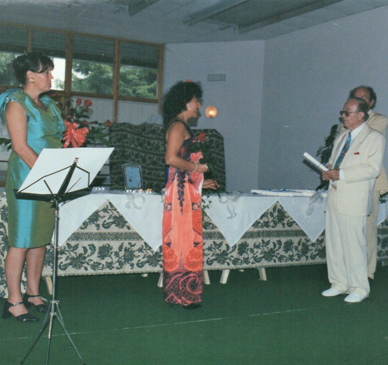 Luglio 2000 - Cerimonia conferimento Master in Core Energetica